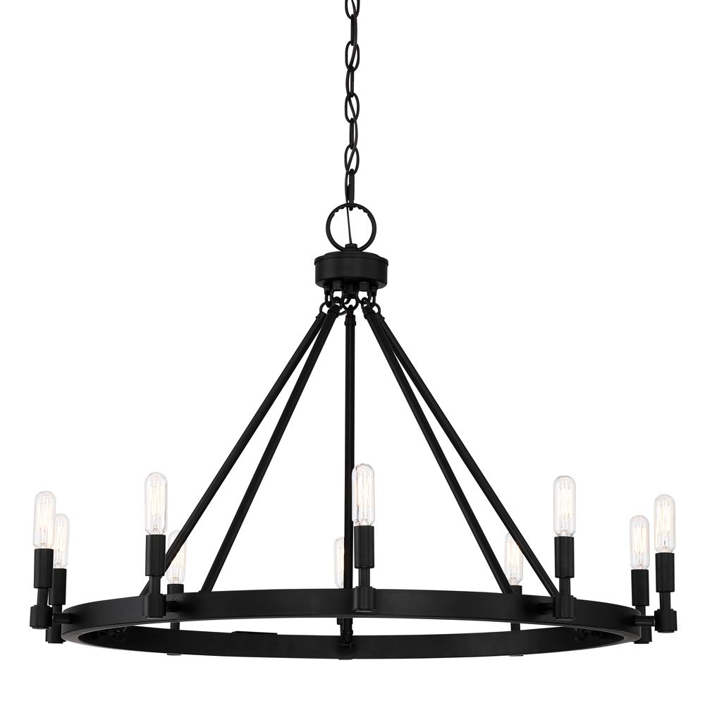 Fiora 31" 10-Light Chandelier