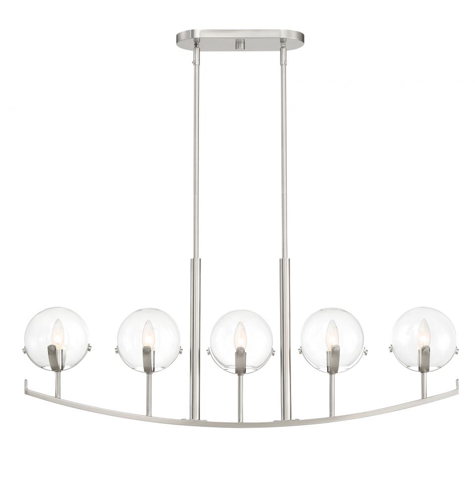 Spyglass 5 Light Island Chandelier