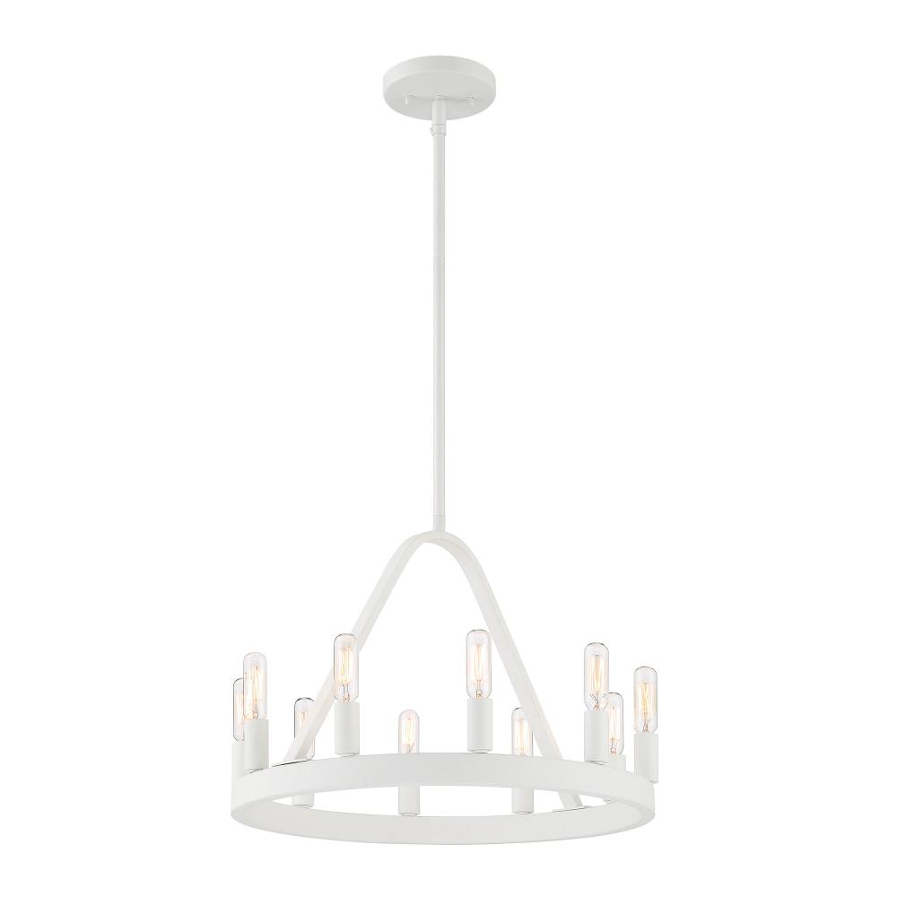 Carousel 18" 10-Light Chandelier