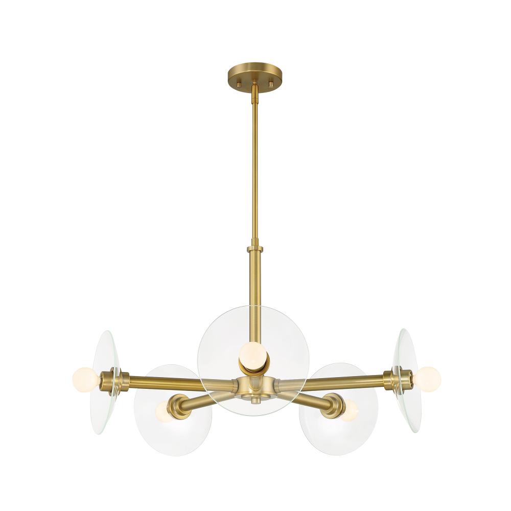 Litto 26.25" 5-Light Chandelier