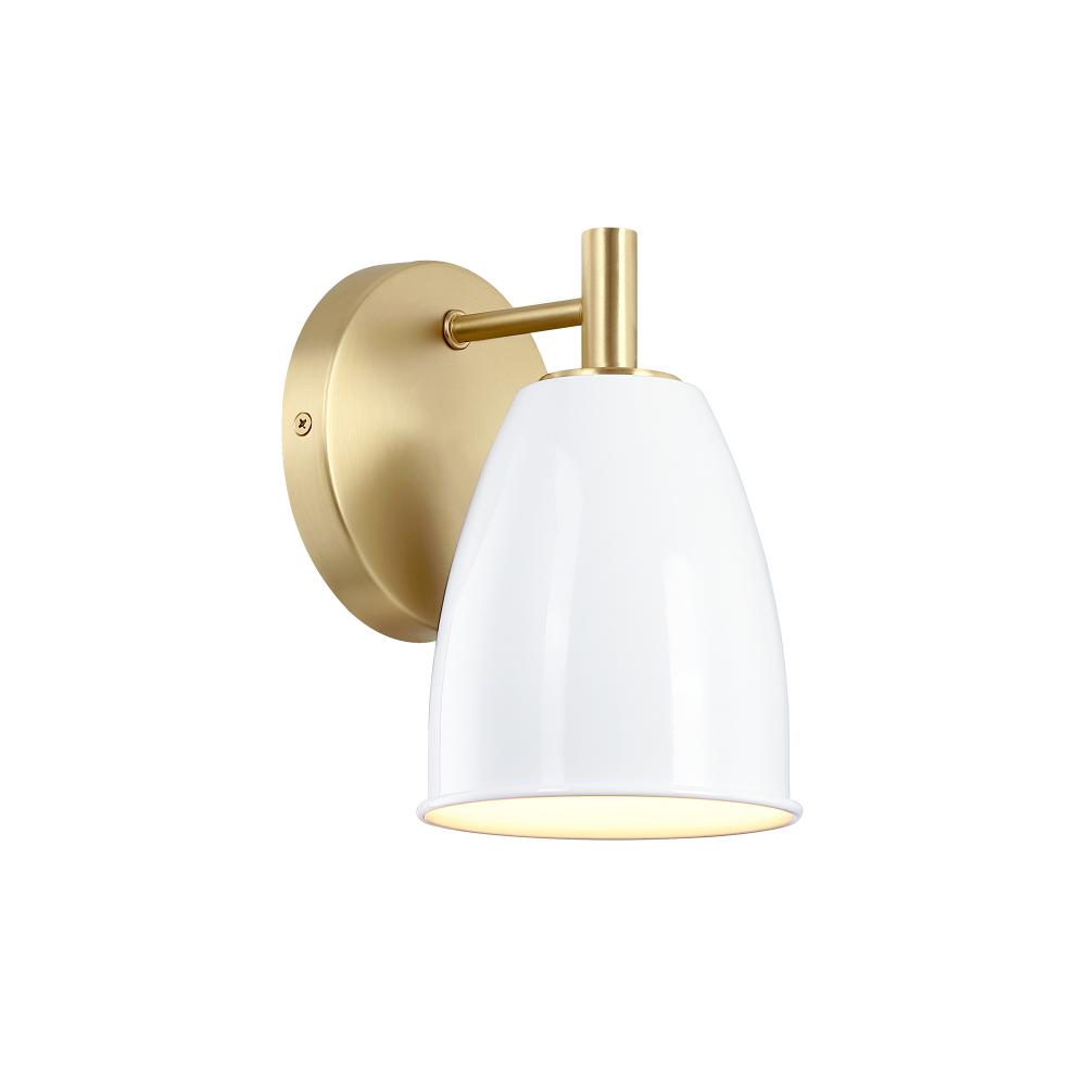 Biba 8" 1-Light Wall Sconce