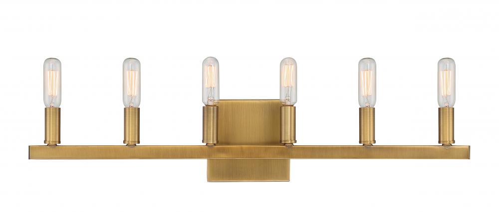 Pier 60 6 Light Bath Bar Vanity