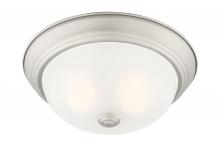 Designers Fountain 1257S-PW-W - Reedley 11.25" 2-Light Flush Mount