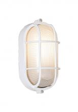 Designers Fountain 2071-WH - Bulkhead 5" 1-Light Outdoor Bulkhead