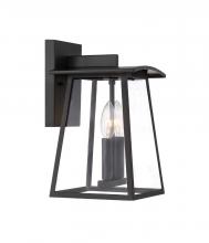 Designers Fountain 22622-BNB - Calderwood 12.25" 1-Light Outdoor Wall Lantern