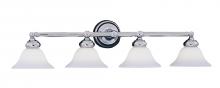 Designers Fountain 4964-CH - Opal Essence 35.75" 4-Light Vanity