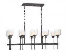 Designers Fountain 89138-WP - Cazadero 10 Light Island