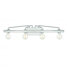 Designers Fountain 94204-PN - Ravella 33.25" 4-Light Vanity