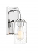 Designers Fountain 96401-CH - Logan 10" 1-Light Wall Sconce