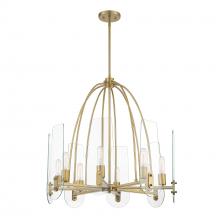 Designers Fountain D256M-8CH-BG - Bergen Beach 28" 8-Light Chandelier