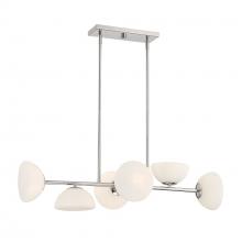 Designers Fountain D270H-IS-PN - Zio 36" 6-Light Island