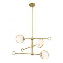 Designers Fountain D296C-3CH-BG - Teatro 28" 3-Light Chandelier