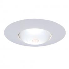 Designers Fountain EVRT601WH - 6" Open Trim, White Finish, 75W, R30