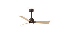 Matthews Fan Company AKLK-TB-LM-42 - Alessandra-42" Three Blade Transitional Ceiling Fan-5CCT Integrated LED-Textured Bronze Finish