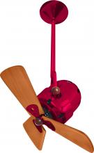 Matthews Fan Company BD-RED-WD - Bianca Direcional - Directional Ceiling Fan - Rubi Finish - Wood Blades