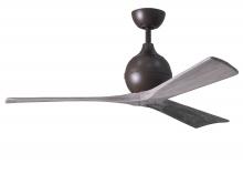 Matthews Fan Company IR3-TB-BW-52 - Irene-3 - Three Blade Paddle Fan - 52" - Textured Bronze Finish - Barn Wood Tone Blades