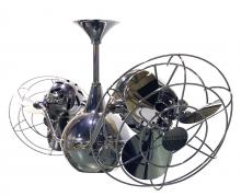 Matthews Fan Company VB-BKN-MTL - Vent Bettina - Rotational Ceiling Fan - Black Nickel Finish - Metal Blades