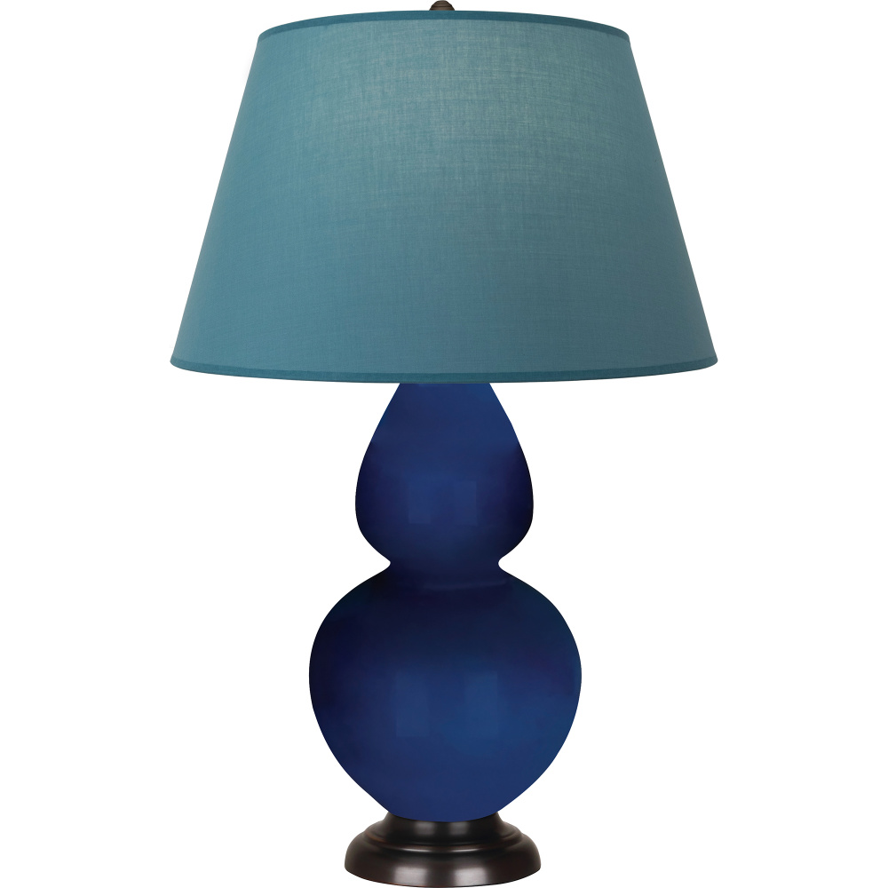 Cobalt Double Gourd Table Lamp