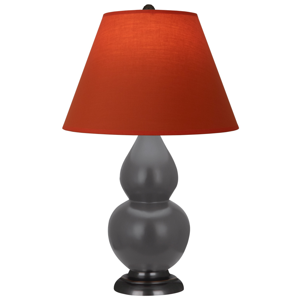Matte Ash Small Double Gourd Accent Lamp