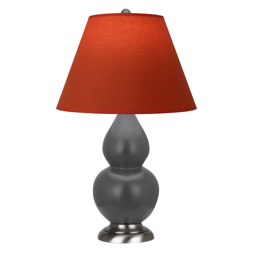 Matte Ash Small Double Gourd Accent Lamp
