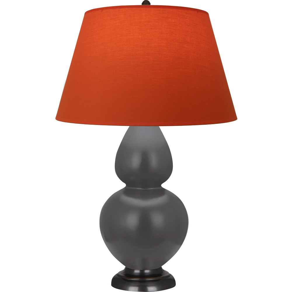 Matte Ash Double Gourd Table Lamp
