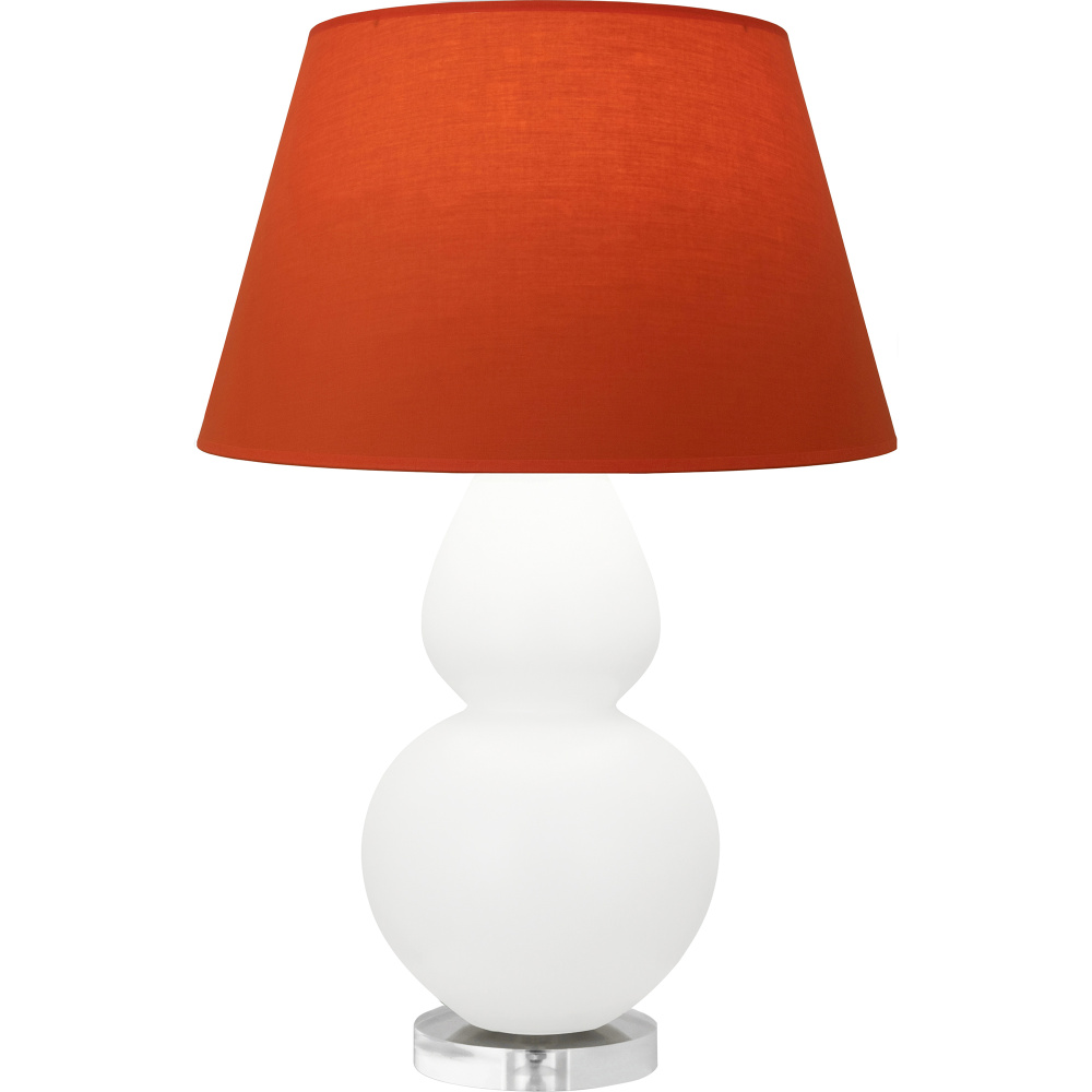 Matte Daisy Double Gourd Table Lamp