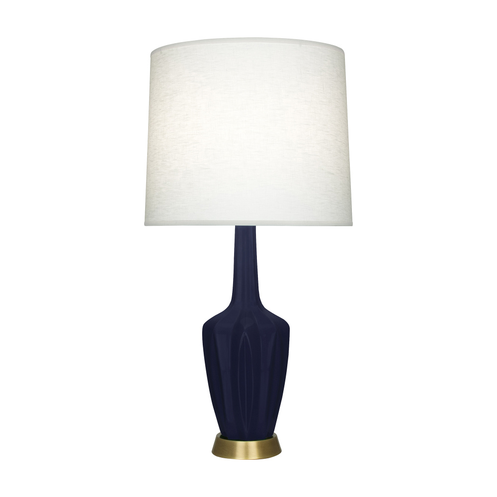 Matte Midnight Blue Emma Accent Lamp