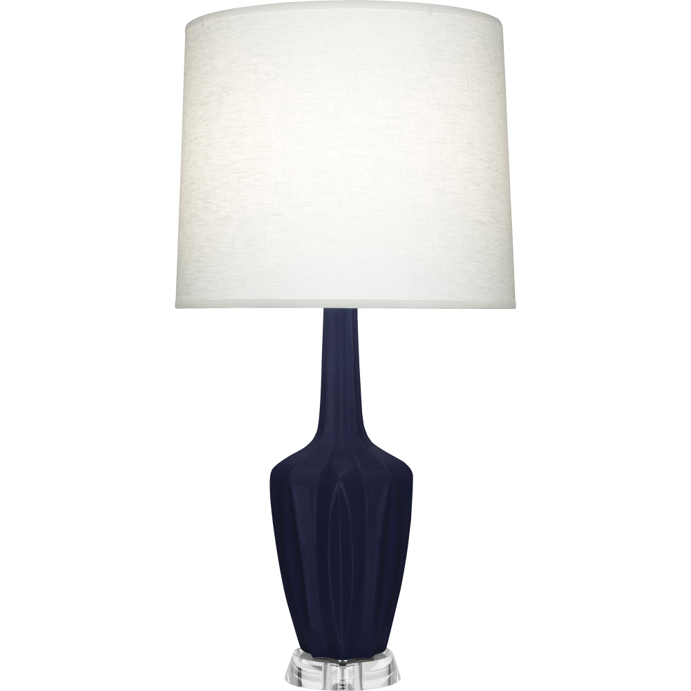 Matte Midnight Blue Emma Table Lamp