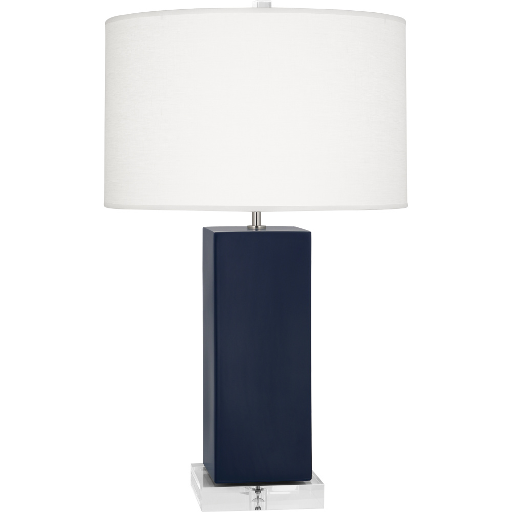 Matte Midnight Blue Harvey Table Lamp