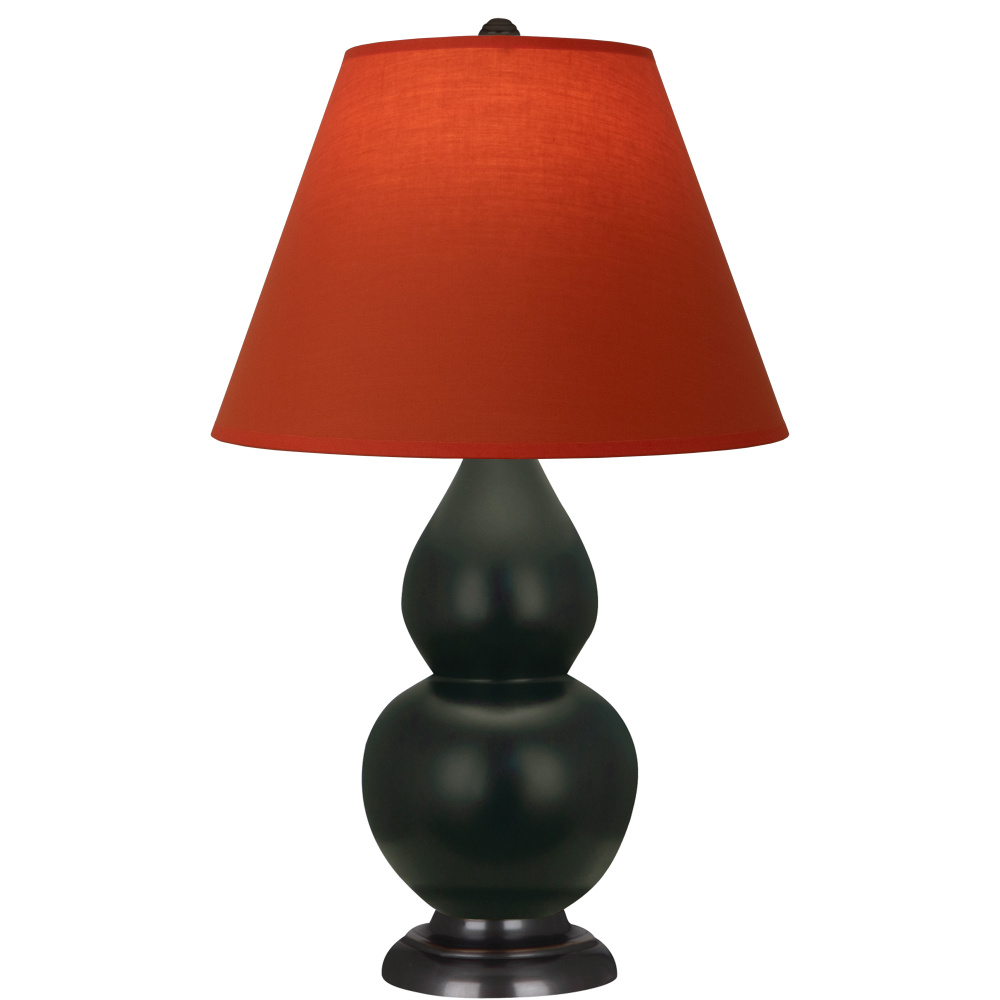 Matte Obsidian Small Double Gourd Accent Lamp