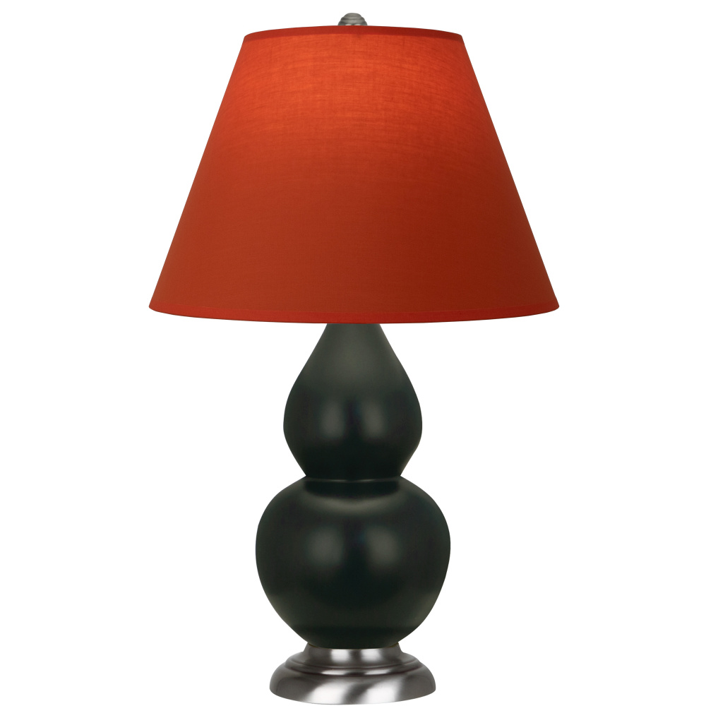 Matte Obsidian Small Double Gourd Accent Lamp