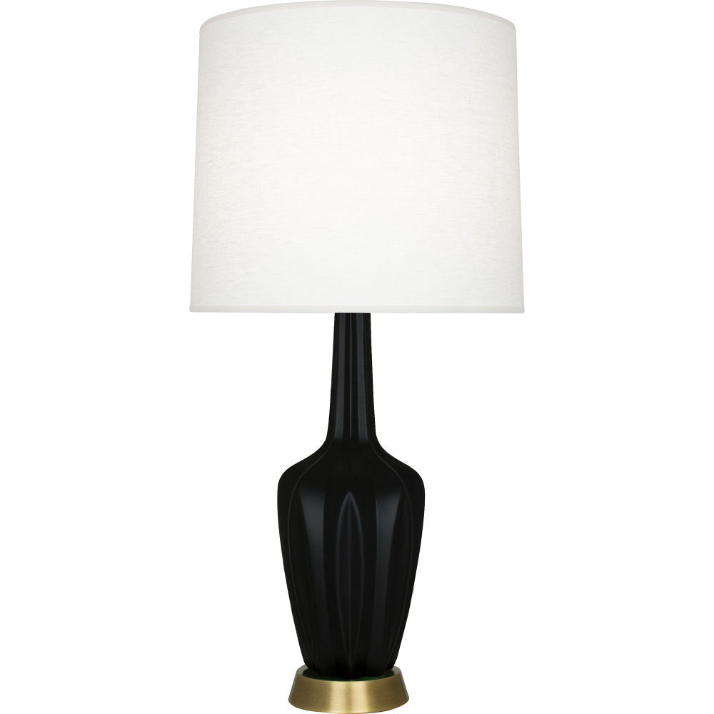 Matte Obsidian Emma Table Lamp