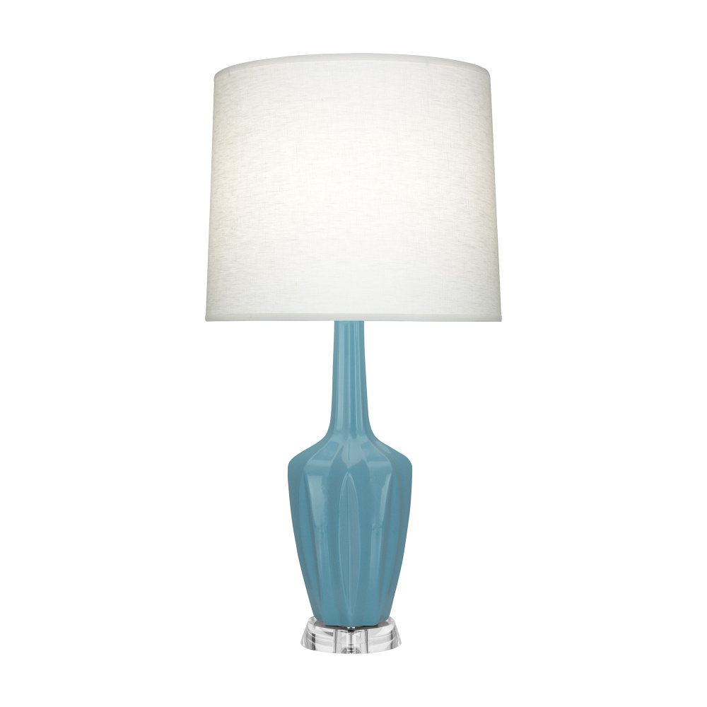 Steel Blue Emma Accent Lamp