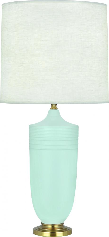 Matte Sky Blue Michael Berman Hadrian Table Lamp