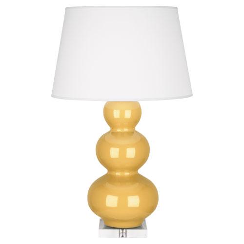 Sunset Triple Gourd Table Lamp