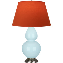Robert Abbey 1676T - Baby Blue Double Gourd Table Lamp