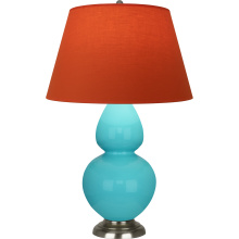 Robert Abbey 1741T - Egg Blue Double Gourd Table Lamp