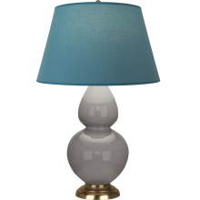 Robert Abbey 1748B - Smokey Taupe Double Gourd Table Lamp