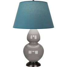 Robert Abbey 1749B - Smokey Taupe Double Gourd Table Lamp