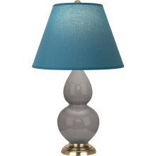 Robert Abbey 1768B - Smokey Taupe Small Double Gourd Accent Lamp