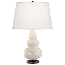 Robert Abbey 274X - Bone Small Triple Gourd Accent Lamp