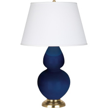 Robert Abbey CT20X - Cobalt Double Gourd Table Lamp