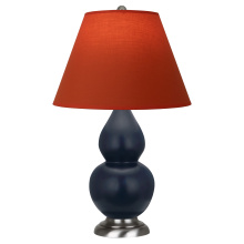 Robert Abbey MMB52T - Matte Midnight Blue Small Double Gourd Accent Lamp