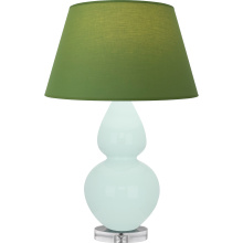 Robert Abbey MN23G - Mint Double Gourd Table Lamp