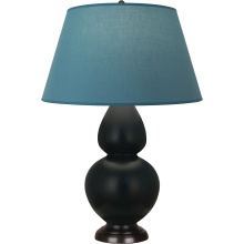 Robert Abbey MOS21B - Matte Obsidian Double Gourd Table Lamp