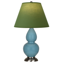 Robert Abbey OB12G - Steel Blue Small Double Gourd Accent Lamp