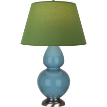 Robert Abbey OB22G - Steel Blue Double Gourd Table Lamp