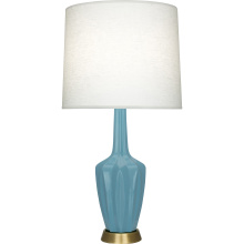 Robert Abbey OB38 - Steel Blue Emma Table Lamp
