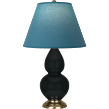 Robert Abbey OS10B - Obsidian Small Double Gourd Accent Lamp