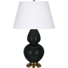 Robert Abbey OS20X - Obsidian Double Gourd Table Lamp